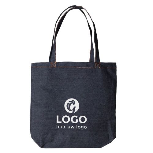 Canvas Shopper Small | Denim - Image 1